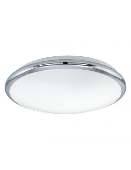 EGLO 93496 - MANILVA LED Ceiling Light in Chrome Steel and Acrylic