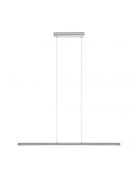 EGLO 93565 - TERROS LED pendant lamp in Aluminum, chrome steel