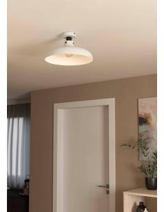 Lámpara de techo acero gris vintage - Eglo Matlock 2