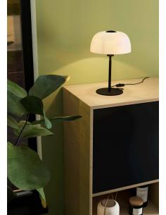 Table lamp steel with white glass - EGLO Solo2 2