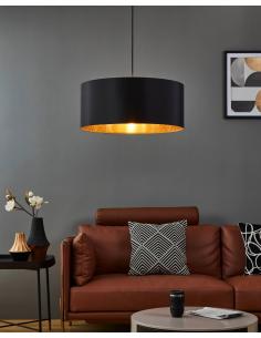 Lámpara colgante textil decorado Ø 46 cm - Eglo Zaragoza 2