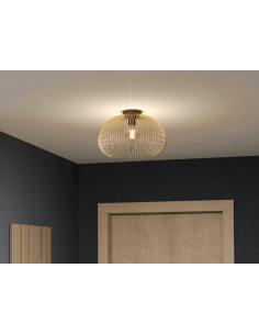 Black steel ceiling lamp - EGLO Venezuela 2