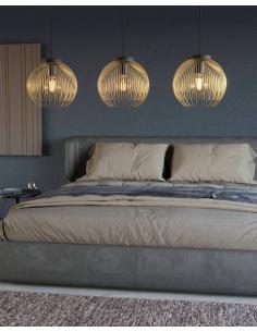 3-light pendant lamp gold steel - EGLO Venezuela 2