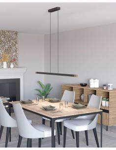 Lisciana 22W 3000K gray LED pendant lamp - EGLO 2