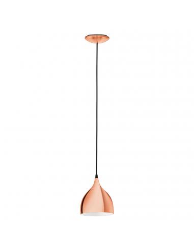 EGLO 93836 - CORETTO Copper pendant lamp in brushed copper steel