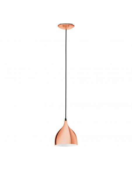 EGLO 93836 - CORETTO Copper pendant lamp in brushed copper steel