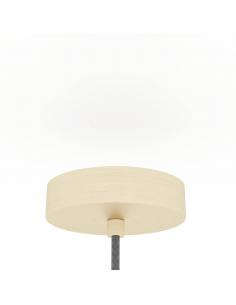 Golden pendant lamp with matte glass - EGLO Manzanares 2
