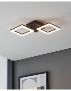Minimal smart LED ceiling lamp - EGLO Parandayz 2