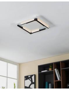 Square LED ceiling lamp design - EGLO Zampote 2