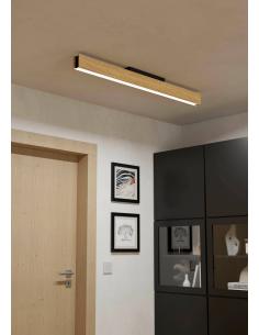 Lámpara de techo LED madera - Eglo Anchorenaz 2
