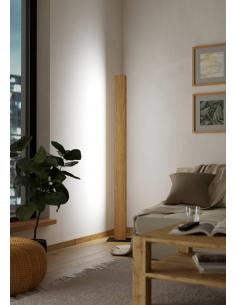 Lámpara de pie LED inteligente madera - Eglo Anchorenaz 2