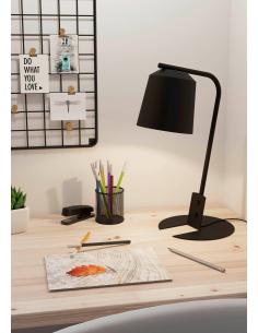 Lámpara de sobremesa acero negro - Eglo Oneda 2