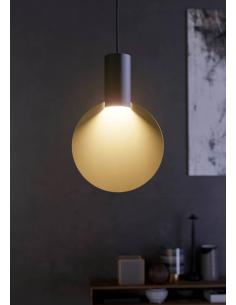 GU10 hanging lamp black gold steel - EGLO Sarona 2