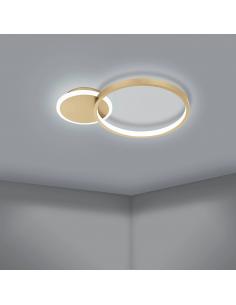 Golden LED ceiling lamp... 2
