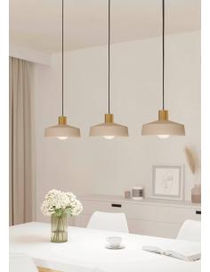 Valdiola 3-light steel pendant lamp - EGLO Valdiola 2