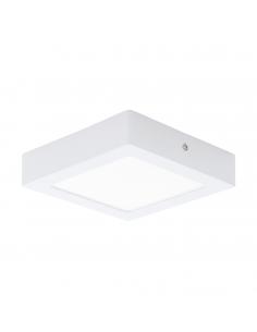 EGLO 94074 - FUEVA 1 Lámpara de Superficie LED en Fundición de metal blanco y Acrílico
