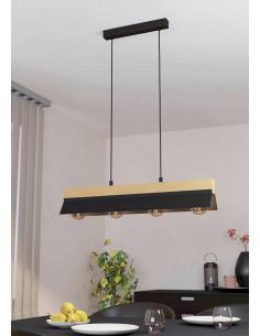 Original 4-light steel pendant lamp - EGLO Tarrafo 2
