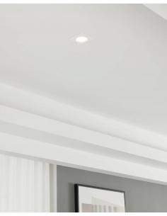 Recessed lamp GU10 white 9 cm - EGLO Carosso 2