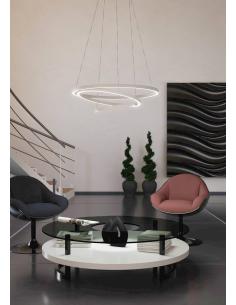 Lámpara colgante LED blanco inteligente - Eglo Lobineroz 2