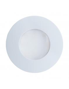 EGLO 94093 - MARGO Lámpara Empotrable en Fundición de aluminio blanco y Vidrio satinado