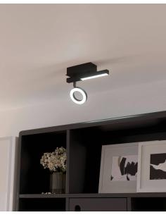 2 LED spotlight metallic black - EGLO Cardillio3 2