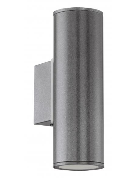 EGLO 94103 - RIGA Anthracite galvanized steel LED outdoor wall light