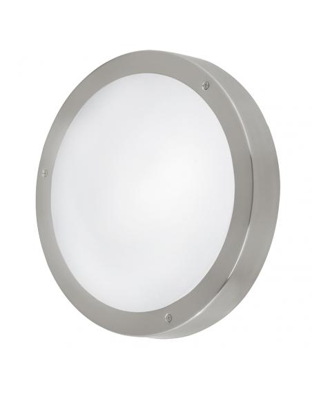 EGLO 94121 - VENTO 1 Outdoor LED wall light in stainless steel, stainless steel and Glass