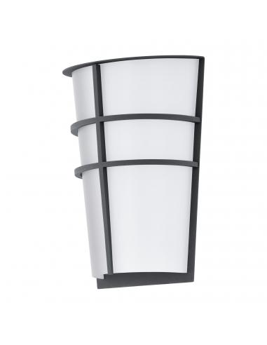 EGLO 94138 - BREGANZO Outdoor LED wall light in galvanized steel anthracite and acrylic
