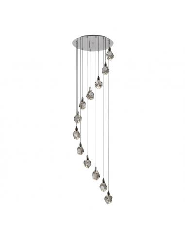 12 light Chrome Lamp - SCHULLER Aquaria