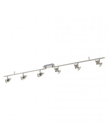 EGLO 94148 - TUKON 3 Living Room Lamp in Nickel-matte Steel