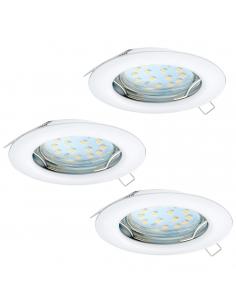 EGLO 94235 - PENETO Recessed LED Lamp in White Steel