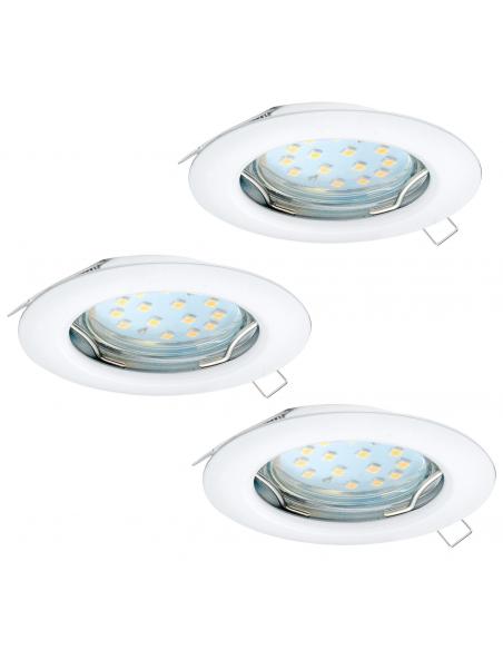 EGLO 94235 - PENETO Recessed LED Lamp in White Steel