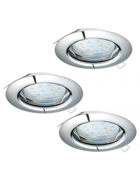 EGLO 94236 - PENETO Recessed LED Lamp in Chrome Steel