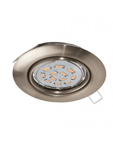 EGLO 94242 - PENETO LED Recessed Lamp in Nickel-matte Steel