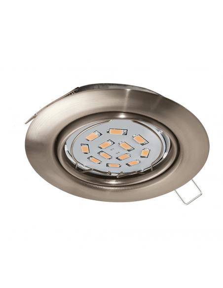 EGLO 94242 - PENETO LED Recessed Lamp in Nickel-matte Steel