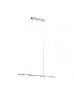 EGLO 94245 - CARTAMA LED pendant lamp in Chrome Steel and Acrylic