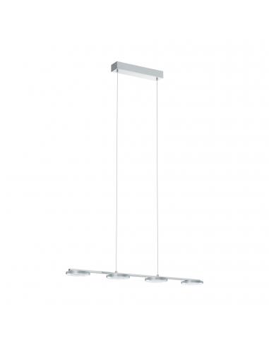 EGLO 94245 - CARTAMA LED pendant lamp in Chrome Steel and Acrylic