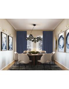 14 lights Black Lamp -... 2