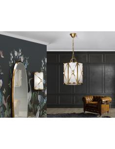 3 lights Gold Lamp -... 2