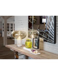 White Marble Table Lamp -... 2