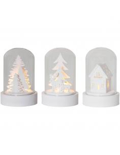 Set 3 White Deco Dome - EGLO Kupol