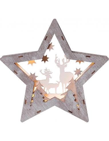 Deco Star Small Reindeer - EGLO Fauna