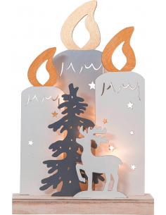 Deco Reindeer Candles - EGLO Fauna