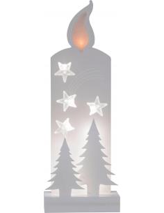 Deco White Fir Candle - EGLO Grandy