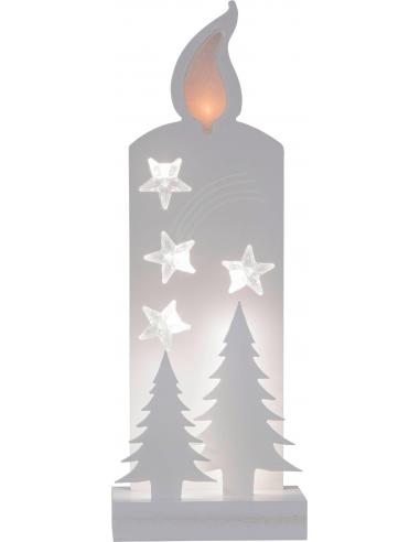 Deco White Fir Candle - EGLO Grandy