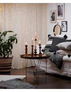 Silver Led Curtain - EGLO Dewdrop