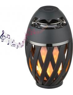Bluetooth speaker lamp flame effect - GLOBO Stream