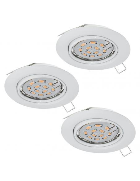 EGLO 94406 - PENETO Lámpara Empotrable LED en Acero blanco