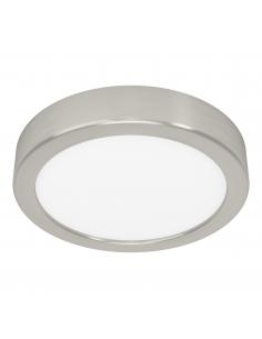 Round nickel LED ceiling light Ø16 cm - EGLO Fueva5