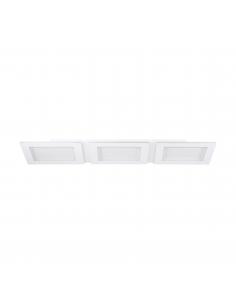 Padrogianoz 120 cm elongated white LED ceiling light EGLO 120 cm